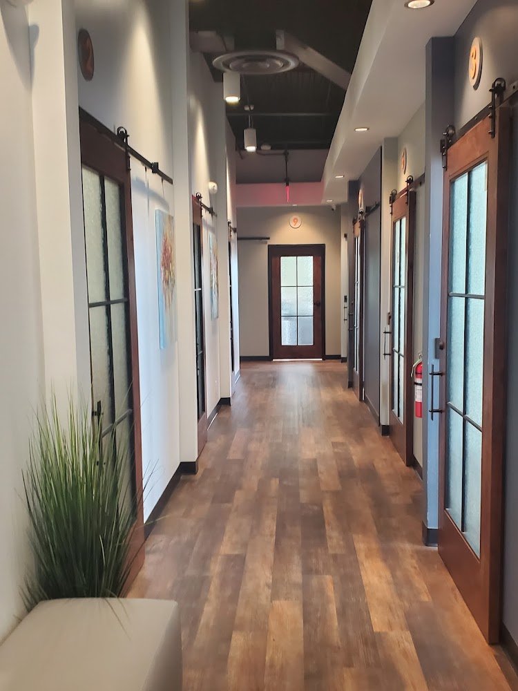 Clean, professional medical spa treatment room with neutral tones at Ultra Body Weight Loss Centers in Long Island